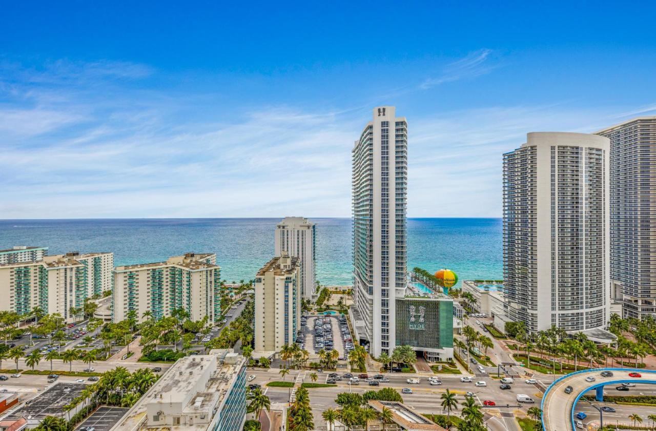 Hyde House - Luxury Waterfront 2Br 2Ba Apartment Suite With Direct Ocean View, Roof Top Pool, Resort Amenities Hollywood Exterior foto